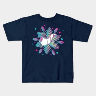 Colorful shofar with patterns Kids T-Shirt